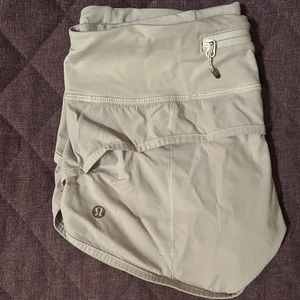 Grey lululemon speed ups